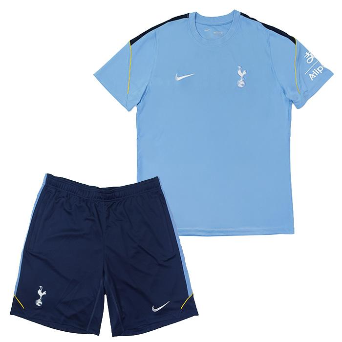 ●トッテナム 26-27 Dri-FIT Strike トップ 半袖＆KZ ショーツ 上下セット(ライトブルー×ネイビー)【NIKE/ナイキ】(II2317-434&II2637-451) | NIKE