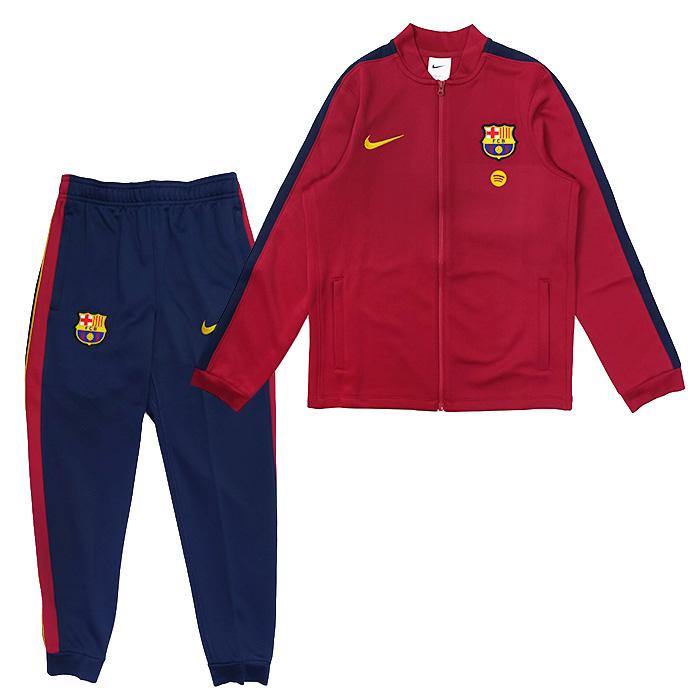 ●FCバルセロナ 26-27 Dri-FIT Strike トラックスーツ 上下セット ジュニア (マルーン×ダークネイビー)【NIKE/ナイキ】(II2852-621) | NIKE