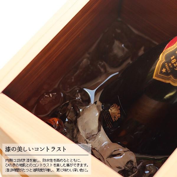 asahineko・アサヒネコ 木器・ボトルクーラー（ワインクーラー ひのき アイスペール シャンパン） |  | 03