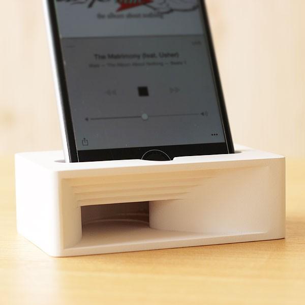 Eau Acustico アクースティコ Iphone スピーカー ホワイト 限定カラー アイフォン 木製スピーカー エフシーインテリア 通販 Yahoo ショッピング