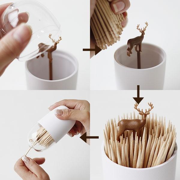 QUALY Toothpick Holder クオリー トゥースピックホルダー（爪楊枝入れ