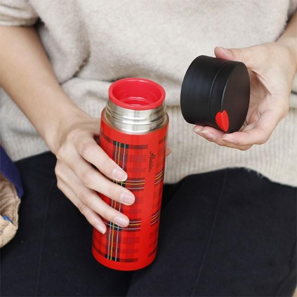 Aladdin アラジン レッドチェックタンブラー 370ml 保温 保冷 水筒 787 エフシーインテリア 通販 Yahoo ショッピング