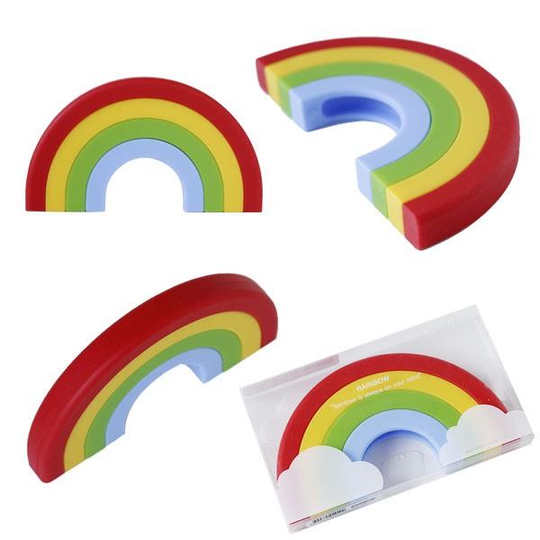ZEUP RAINBOW 鍋敷き(なべしき にじ 虹 ユニーク かわいい ZEUP RAINBOW 鍋敷き(なべしき にじ 虹 ユニーク かわいい