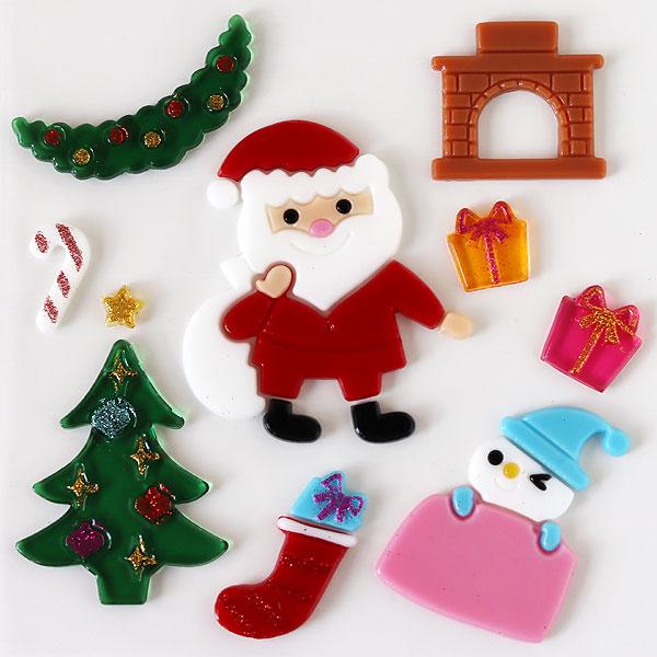 グミデコ バッグS クリスマスサンタ（サンタクロース ツリー クリスマス ジェルジェム） | カメヤマキャンドル