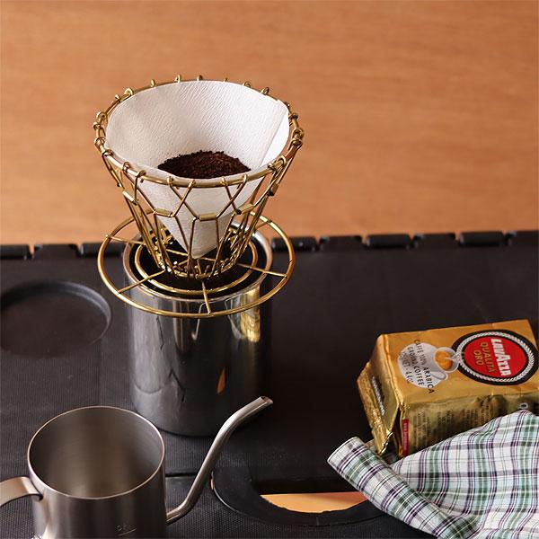 KIKKERLAND（キッカーランド） ブラス コラプシブル コーヒー