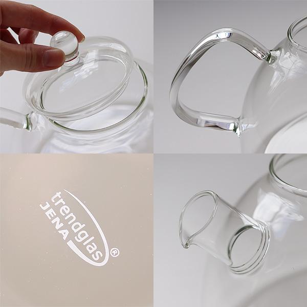 トレンドグラス ノヴァ 1.2（やかん trendglasJENA 直火 ガラス製 イエナグラス おしゃれ カフェ 電子レンジ Nova）の画像