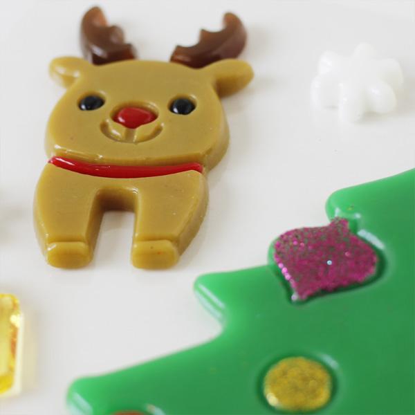 グミデコ バッグS サンタズツリー（クリスマスツリー サンタクロース トナカイ ジェルジェム） | カメヤマキャンドル | 02