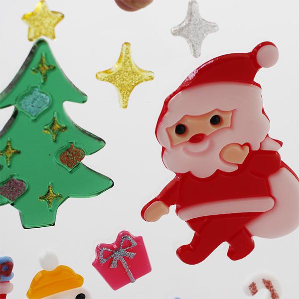 グミデコ バッグS Xマスナイトサンタ（クリスマス サンタクロース ツリー 雪だるま ジェルジェム） |  | 01
