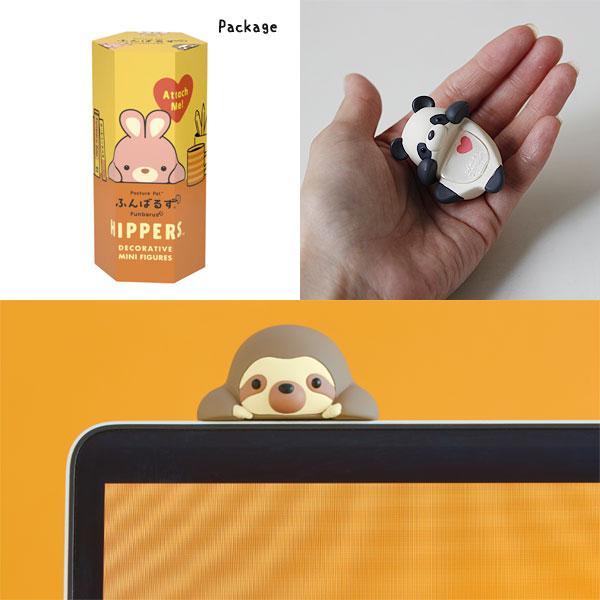 ふんばるず HIPPERS（フィギュア ランダム うさぎ くま ナマケモノ スマホ タブレット マスコット） | Dreams | 05