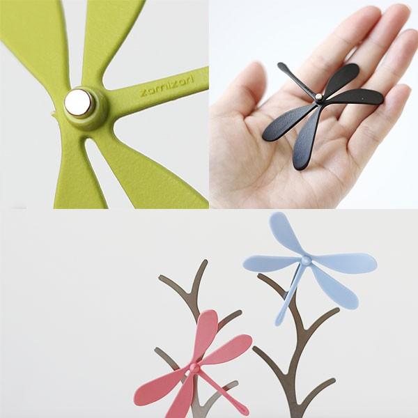 ZEUP ZAMIZARI トンボのマグネット（磁石 ホワイトボード ブラック