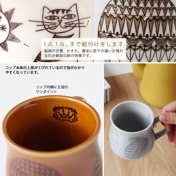 old copper オールドカッパー マグカップ（コーヒーカップ 銅版印刷