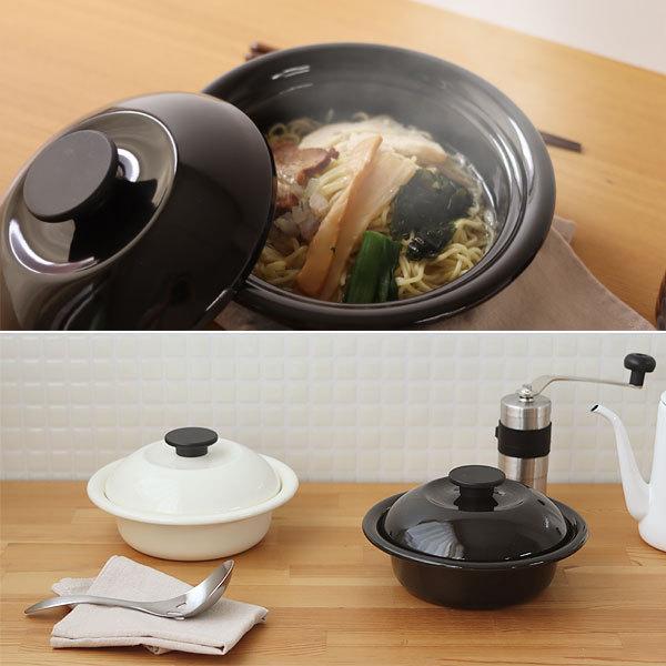 野田琺瑯（noda horo） 野田琺瑯ココナベ 個々鍋 小（一人用鍋 IH対応