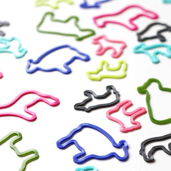 アッシュコンセプト／アニマルラバーバンド ギフトボックス（輪ゴム シリコン） | +d