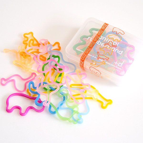 アッシュコンセプト／アニマルラバーバンド ギフトボックス（輪ゴム シリコン） | +d | 07