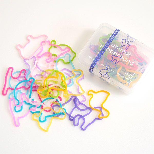 アッシュコンセプト／アニマルラバーバンド ギフトボックス（輪ゴム シリコン） | +d | 08