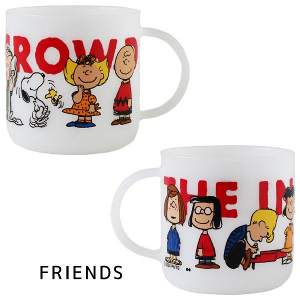 ピーナッツ グラスマグ 耐熱ガラス（スヌーピー PEANUTS） : エフシー