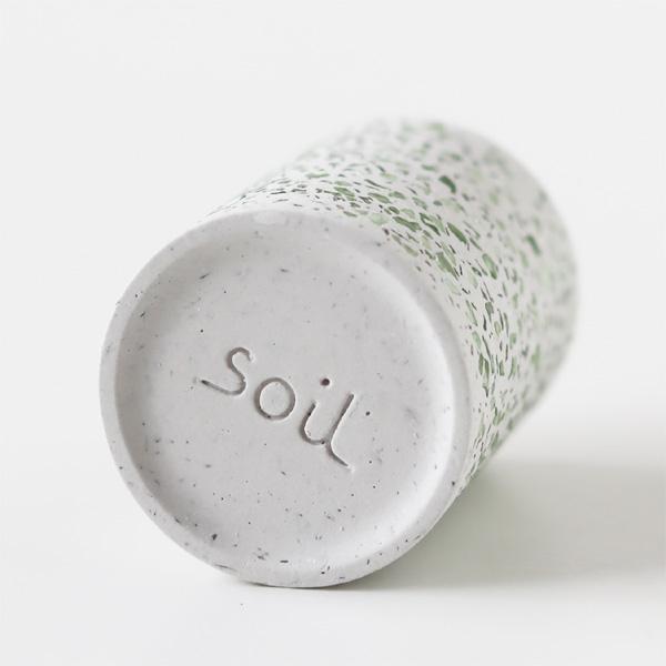 soil TOOTHBRUSH STAND mini recycle 歯ブラシスタンド ミニ リサイクル（歯ぶらし ソイル けいそうど 洗面用品 バスルーム） | soil(珪藻土) | 08