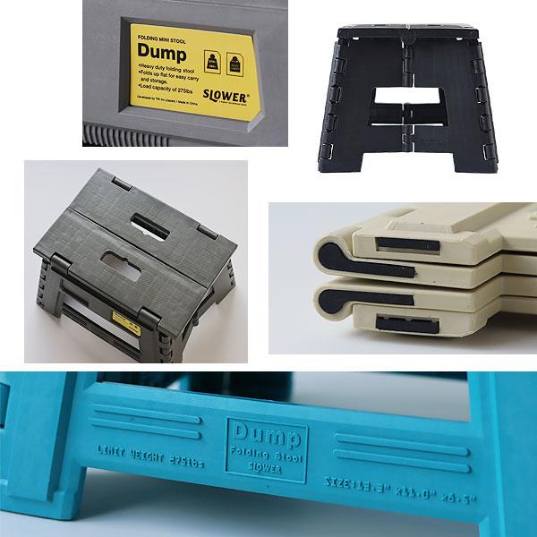 FOLDING MINI STOOL Dump フォールディング ミニ スツール ダンプ（アウトドア キャンプ バーベキュー ピクニック 折りたたみ コンパクト 持ち運び） | SLOWER | 07
