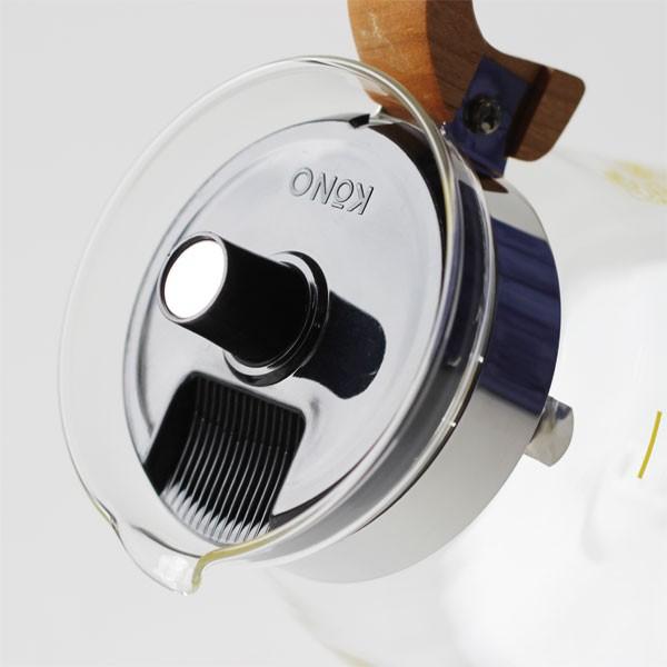 KONO（コーノ） KONO式名門ドリッパー4人用グラスポットの蓋（珈琲