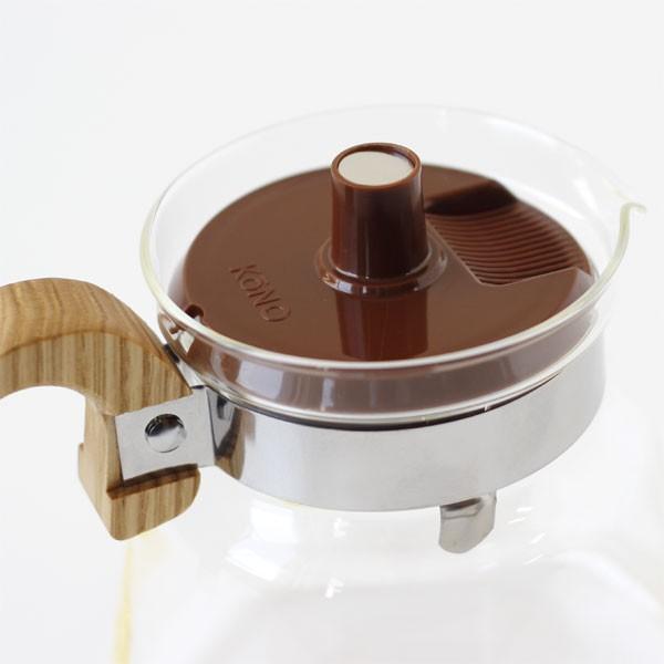 KONO（コーノ） KONO式名門ドリッパー4人用グラスポットの蓋（珈琲