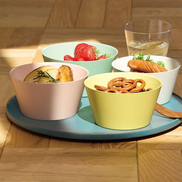 未使用　MORTON SALT モートンソルト　ボウル　4つセット　レア 未使用 MORTON SALT モートンソルト ボウル 4つセット レア