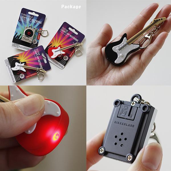 KIKKERLAND LIGHT-UP KEYRING（キーホルダー キーチェーン 鍵 チャーム