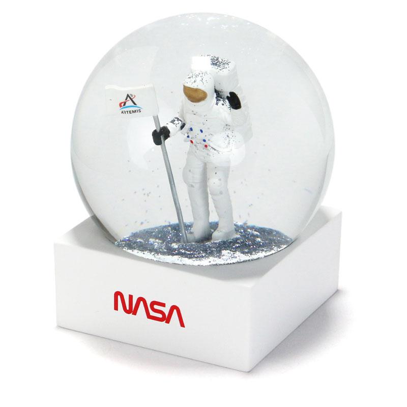 NASA SNOW GLOBE ナサ スノー グローブ（スノードーム 宇宙 オブジェ