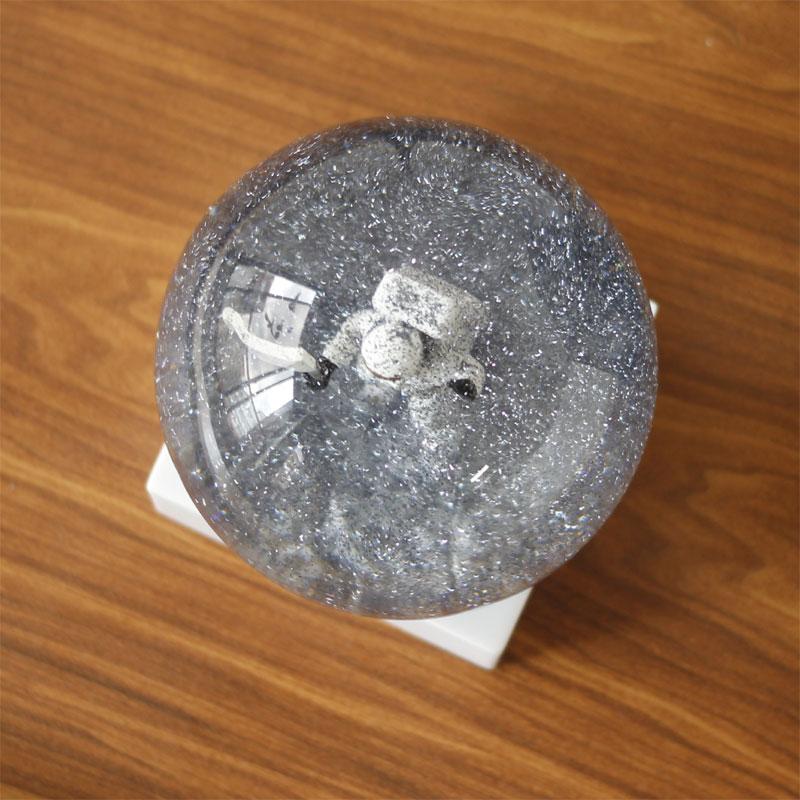 NASA SNOW GLOBE ナサ スノー グローブ（スノードーム 宇宙 オブジェ