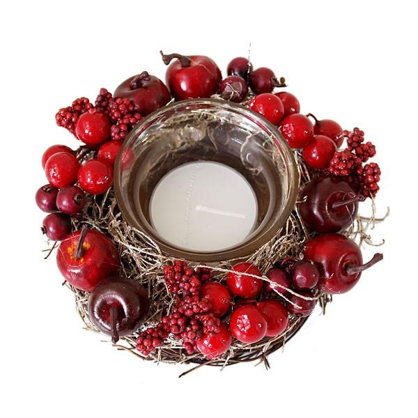 リースキャンドルホルダー クリスマス カメヤマキャンドル オーナメント エフシーインテリア 通販 Yahoo ショッピング