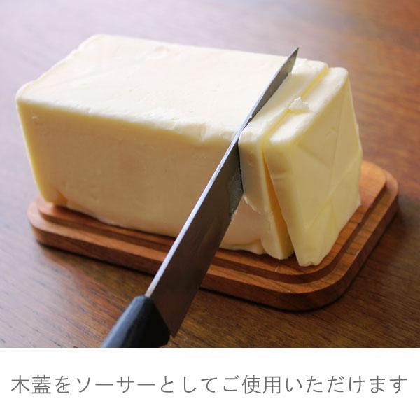 野田琺瑯 バターケース（ほうろう ホーロー パン 木蓋） | 野田琺瑯 | 04