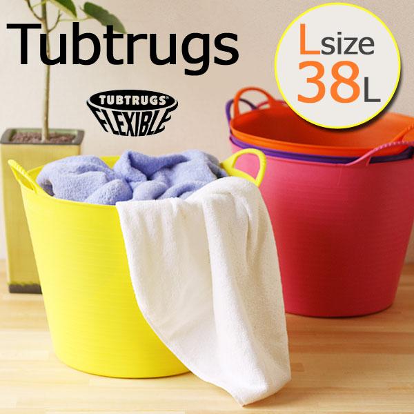 レッドゴリラ ゴリラタブ タブトラッグス Lサイズ 38L（TUBTRUGS バスケット 収納かご カゴ バケツ） | 