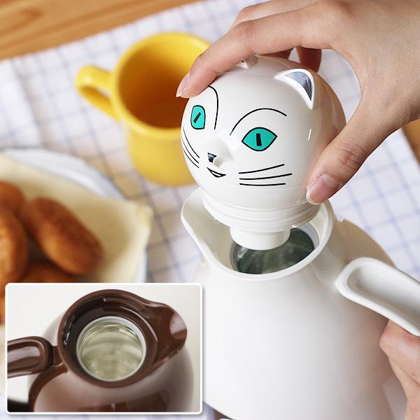 helios ヘリオス Vacuum Jug（魔法瓶 ポット キャット ベアー ペンギン
