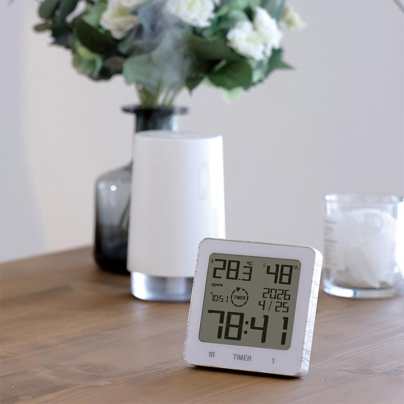 SLOWER WATER RESISTANCE TIMER CLOCK Libre リブレ（お風呂 防滴 吸盤 掛置両用 キッチン 置時計 掛け時計 バスルーム 洗面所） | SLOWER | 11