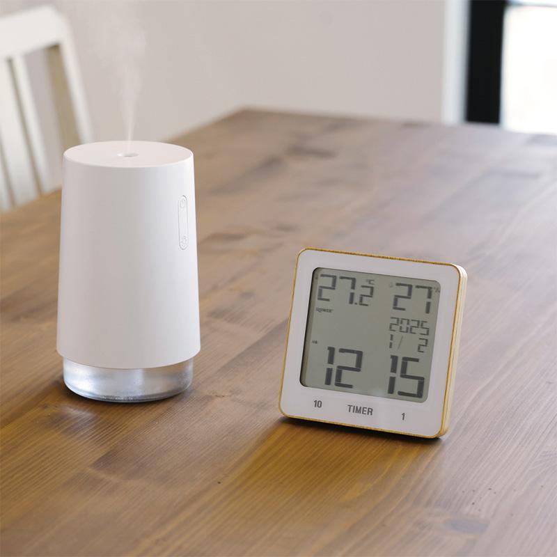 SLOWER WATER RESISTANCE TIMER CLOCK Libre リブレ（お風呂 防滴 吸盤 掛置両用 キッチン 置時計 掛け時計 バスルーム 洗面所） | SLOWER | 06