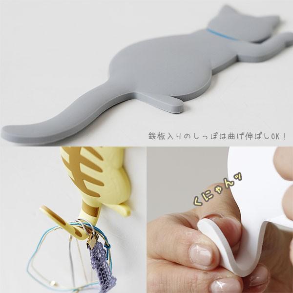 MAGNET HOOK マグネットフック キャットテイル（磁石 ネコ 猫 ホワイトボード 鍵掛け キーフック ハチワレ ミケ シャム） |  | 11