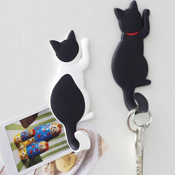 MAGNET HOOK マグネットフック キャットテイル（磁石 ネコ 猫 ホワイトボード 鍵掛け キーフック ハチワレ ミケ シャム） |  | 13