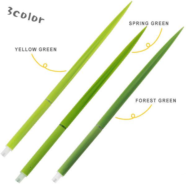 ZEUP DESIGN STUDIO POOLEAF SPRING ボールペン（グリーン 葉っぱ 面白ステーショナリー ユニーク プレゼント 景品） |  | 04