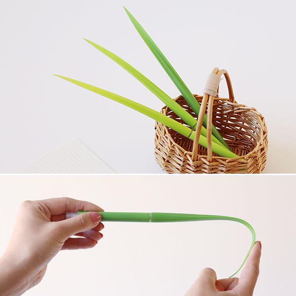 ZEUP DESIGN STUDIO POOLEAF SPRING ボールペン（グリーン 葉っぱ 面白ステーショナリー ユニーク プレゼント 景品） |  | 08