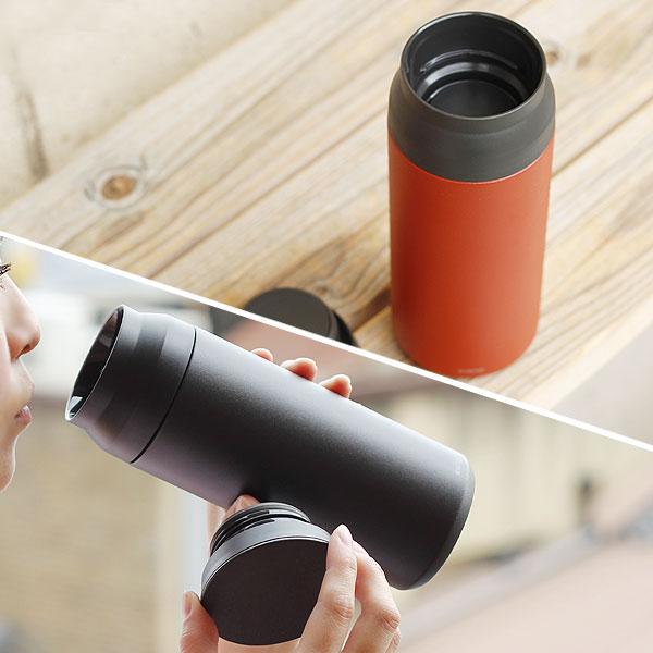 KINTO キントー トラベルタンブラー 500ml（スチール シンプル