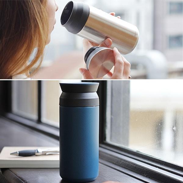 KINTO キントー トラベルタンブラー 350ml（スチール シンプル