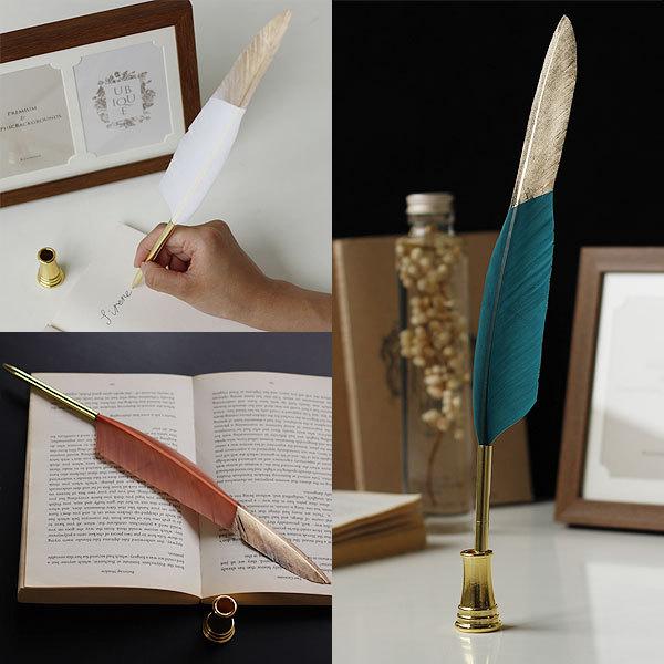 鳥の羽根のボールペン Hunt9 シレーヌ 羽根ペン 受付ペン スタンドペン 結婚式 受付 フェザー 33309 エフシーインテリア 通販 Yahoo ショッピング