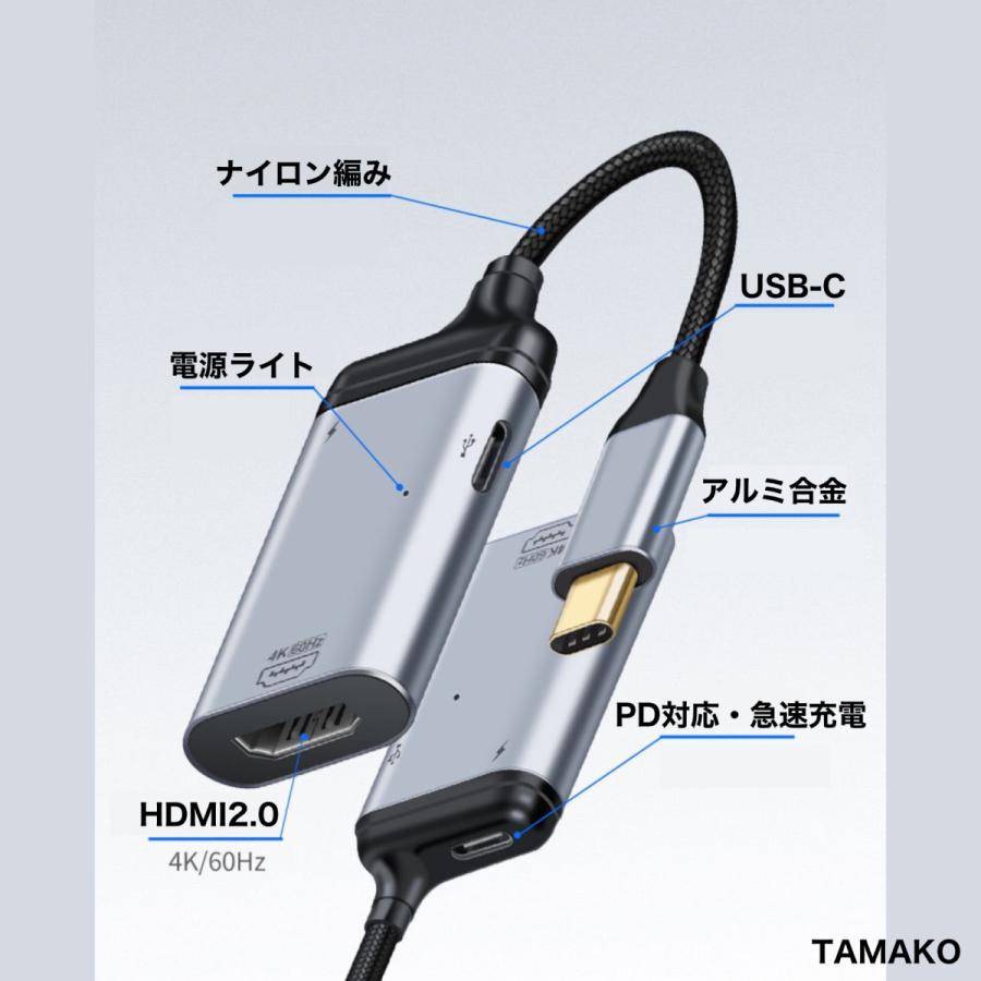 Nintendo Switch Type C To Hdmi変換アダプター 3in1 ニンテンドー スイッチドック 代わり品 熱対策 テレビ出力 4k 60hz イヤホン出力 Tamako タマコ Hdmi006 Tamako 通販 Yahoo ショッピング