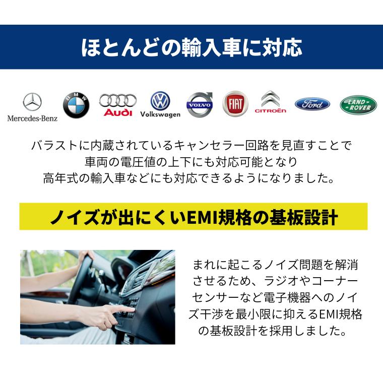 キャンセラー内蔵 HIDキット  H7 35W 12V 1年保証 車検対応 6000K カー用品 車用品 エフシーエル fcl｜fcllicoltdshy｜08