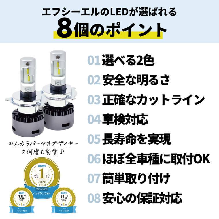 H4 Led バルブ ヘッドライト Ledヘッドライト 車検対応 Fcl 1年保証 ファン付 ホワイト ハロゲン色 12v カー用品 車用品 カーパーツ 車 ジムニー 旧車 Fl 03 H4 エフシーエル Hid Ledの専門店 公式 通販 Yahoo ショッピング