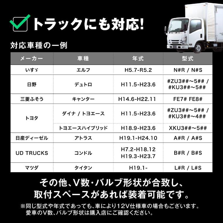 fcl. 24v h4 ledバルブ led ヘッドライト トラック ランドクルーザー
