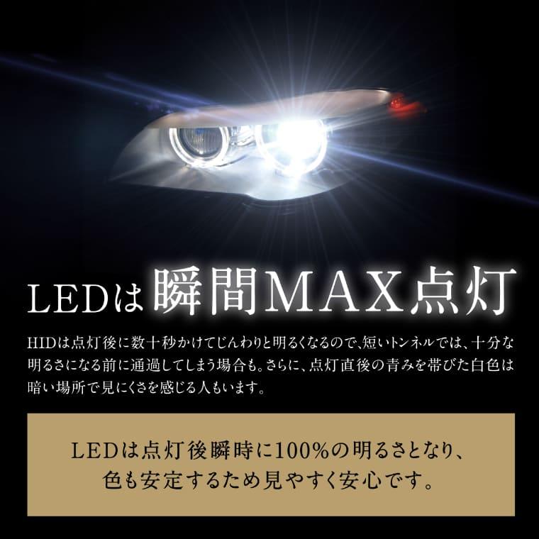 fcl. d2s d2r d4s d4r led ヘッドライト 純正hid led化 交換 ホワイト
