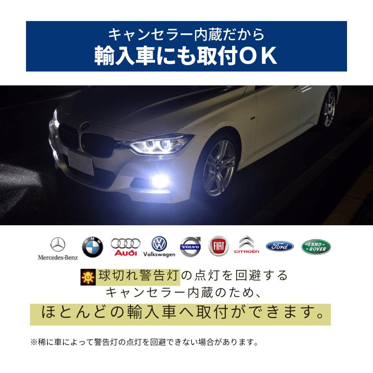 t10 led バルブ ナンバー灯 ポジション ホワイト ポジションランプ ルームランプ キャンセラー内蔵 車検対応 無極性 1年保証 | fcl. | 04