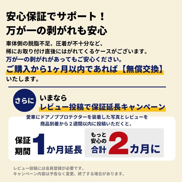 ドアノブプロテクター ドアノブ 傷防止 車用 4枚セット 貼り付けタイプ 強力粘着 傷防止 ひっかき傷防止 保護シート カーボン調 黒 汎用 車用品 | fcl. | 19