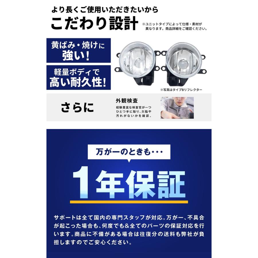 fcl. フォグランプ ユニット レンズ 後付け 純正led 交換 補修用
