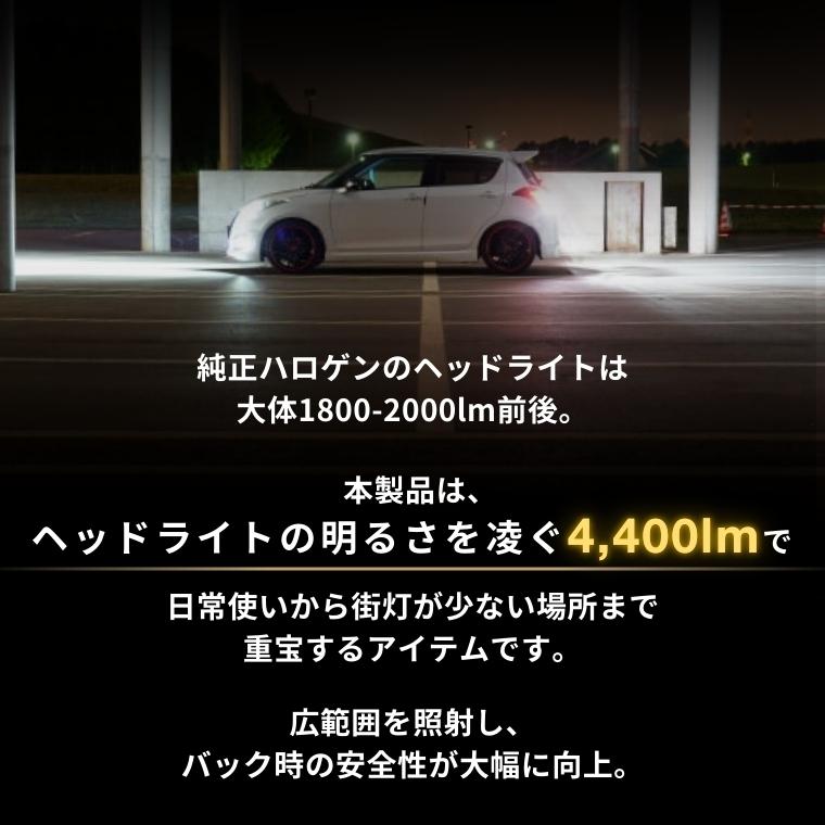 t16 led バックランプ 小型 汎用 ホワイト ノア ヴォクシー アルファード デリカミニ ジムニー カローラクロス n-box 車検対応 | fcl. | 02